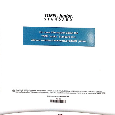 Practice Test for the Toefl Junior Standard Test