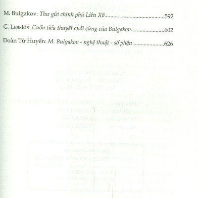 Nghệ Nhân Và Margarita - Mikhail Bulgakov