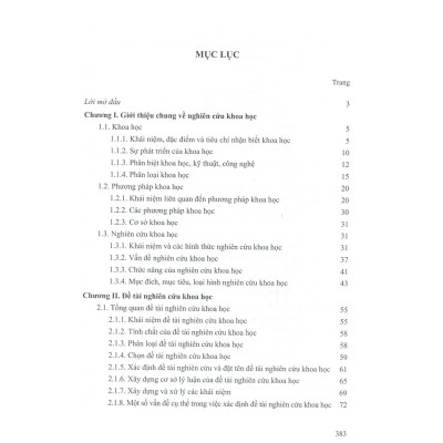 Sách - Phương Pháp Nghiên Cứu Khoa Học  - NXB Xây Dựng
