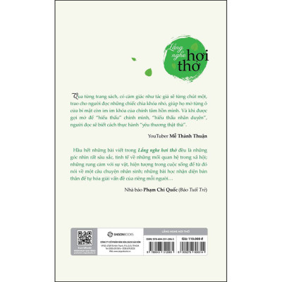 Lắng Nghe Hơi Thở - ĐỂ CHỮA LÀNH VẾT THƯƠNG BÊN TRONG BẢN THÂN MÌNH