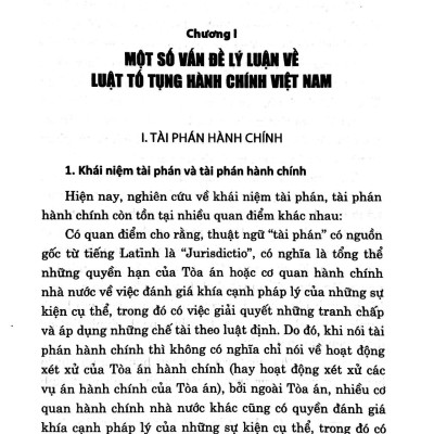 Giáo Trình Luật Tố Tụng Hành Chính Việt Nam