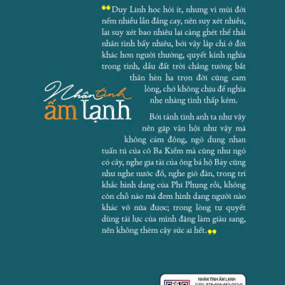 Hồ Biểu Chánh - Nhân tình ấm lạnh (Tái bản 2024)