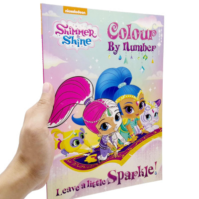 Shimmer And Shine Leave A Little Sparkle! Colour By Number