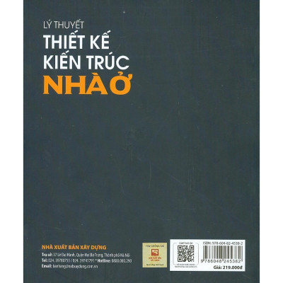 Sách - Lý Thuyết Thiết Kế Kiến Trúc Nhà Ở - NXB Xây Dựng