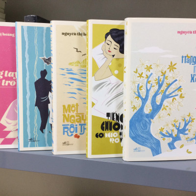 Seri Truyện ngắn của Nguyễn Thị Hoàng (Vòng tay học trò, Cuộc tình trong ngục thất, Một ngày rồi thôi, Tiếng chuông gọi người tình trở về, Tuần trăng mật màu xanh)