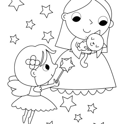 Magical Colouring Fun With Puffy Stickers