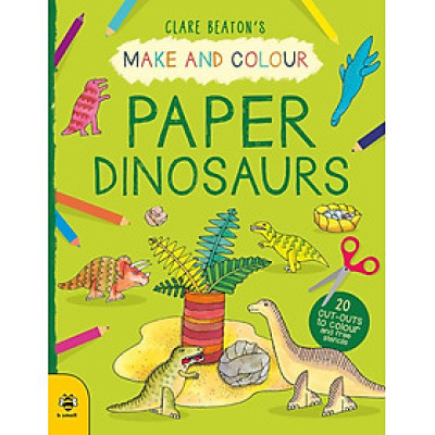 Make & Colour: Paper Dinosaurs
