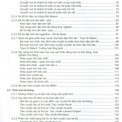 Cơ Sở Lý Thuyết Điều Khiển Tuyến Tính (Tái bản năm 2023)