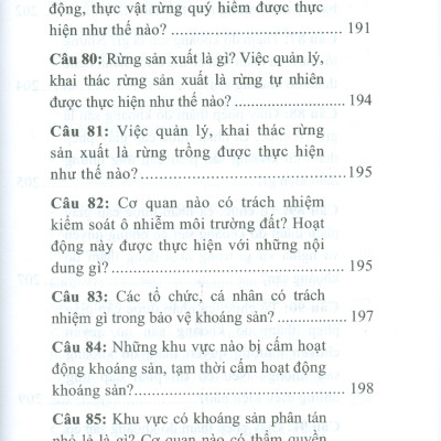 Hướng Dẫn Ôn Tập Luật Môi Trường - Dùng Cho Hệ Đào Tạo Cử Nhân Và Thạc Sĩ Các Chuyên Ngành Thuộc Lĩnh Vực Khoa Học Pháp Lý 