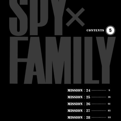 SPY X FAMILY 5