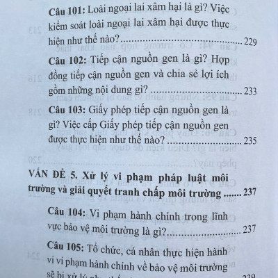 Hướng Dẫn Ôn Tập Luật Môi Trường