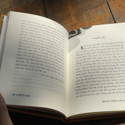 (Bìa vải - in giới hạn 100 cuốn - tác giả ký tặng) TIẾNG GỌI – Hoàng Thiên Yên (dịch giả Hoàng Long) – Phúc Minh Books – NXB Văn Học