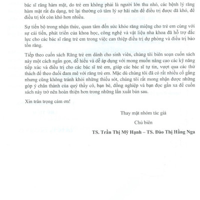 Thực Hành Lâm Sàng Nha Khoa Trẻ Em