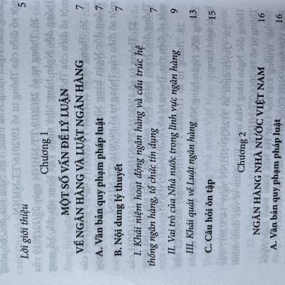 Hướng Dẫn Môn Học Luật Ngân Hàng