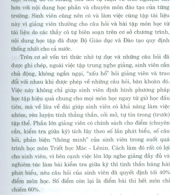 Hỏi - Đáp Môn Triết Học Mác - Lênin (Dùng cho bậc đại học hệ chuyên và không chuyên lý luận chính trị)