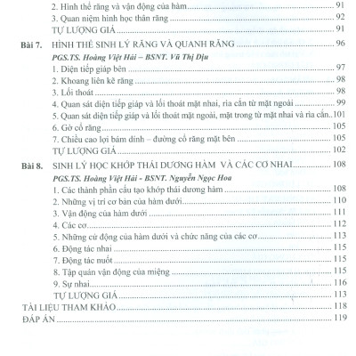 Sinh Học Miệng Và Sinh Lý Răng Miệng (Sách Dùng Cho Sinh Viên Răng Hàm Mặt) (Tái bản 2023)