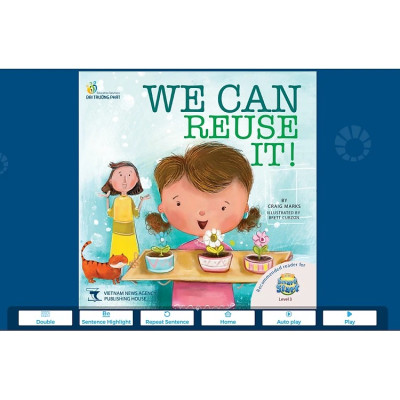 Combo 5 truyện đọc ISS Readers 3: A Long Car Ride, Kindergarten Seasons, We Can Reuse It!, Fat Cat