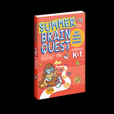 Sách Summer brain quest k1 ( 5 - 6 tuổi ) - Sách cho trẻ bằng tiếng anh