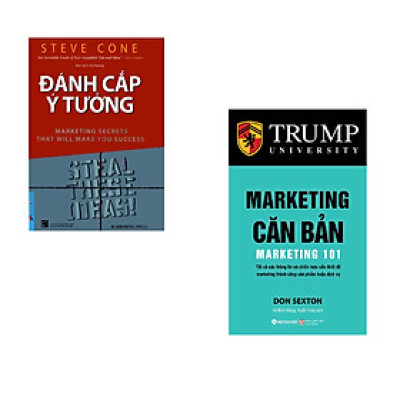 Combo 2 cuốn sách: Đánh Cắp ý Tưởng + Marketing Căn Bản