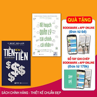 BIZBOOKS – Combo Bộ 2 Cuốn Bí Kíp Quản Lý Tài Chính: Tiền Đẻ Ra Tiền + Kế Hoạch Quản Lý Tài Chính Cá Nhân - Phương Pháp 9 Bước Để Đặt Được Tự Do Tài Chính - MinhAnBooks
