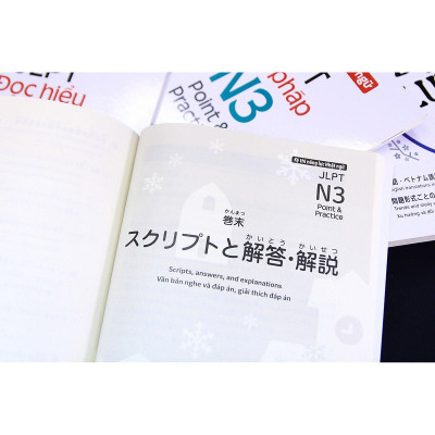 Kỳ thi năng lực Nhật ngữ: Point & Practice N3 - Đọc hiểu (NXB Trẻ)