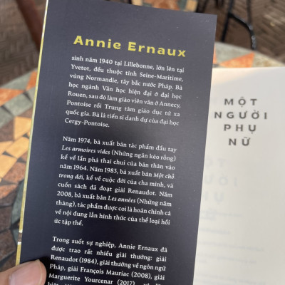 (Combo 3 cuốn - Tác giả đoạt giải Nobel Văn chương năm 2022) MỘT NGƯỜI PHỤ NỮ – CƠN CUỒNG SI – NỖI NHỤC - Annie Ernaux – Thu Phương dịch - Nhã Nam - NXB Phụ nữ 