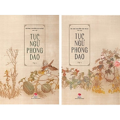 Sách - Tục Ngữ Phong Dao (combo 2 Tập) 