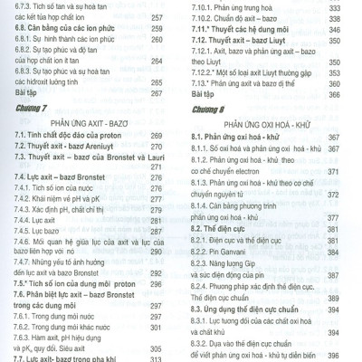 Cơ Sở Lí Thuyết Các Phản Ứng Hóa Học