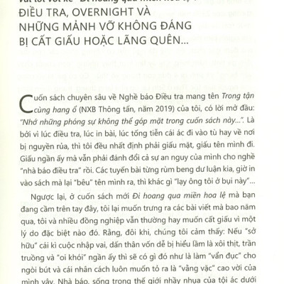 Đi Hoang Qua Miền Hoa Lệ - Tập 1