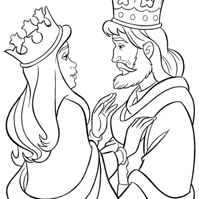 Princess Copy Colour: Sleeping Beauty