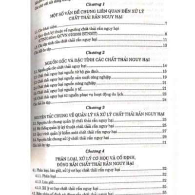 Sách - Giáo Trình Công Nghệ Xử Lý Chất Thải Rắn Nguy Hại (DN)