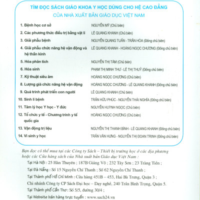 Giải Phẫu Bệnh (Dùng cho đào tạo cao đẳng kỹ thuật y học)