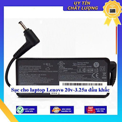 Sạc cho laptop Lenovo 20v-3.25a đầu khấc - Hàng Nhập Khẩu New Seal