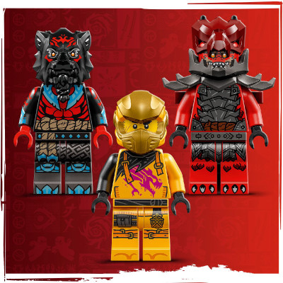 LEGO NINJAGO 71833 Đồ Chơi Lắp Ráp Chiến Giáp Và Máy Bay Chiến Đấu Của Arin (510 chi tiết)