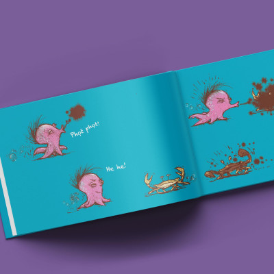 Sách - Bạch Tuộc Phụt Mực Phi Phàm - Bìa Cứng