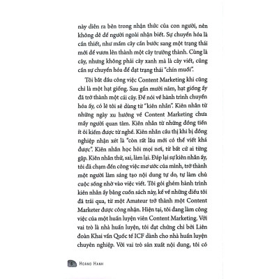 Sách - Từ Amateur Đến Content Marketer - NXB Phụ Nữ