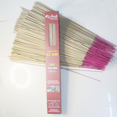 Nhang Trầm Hương Kỳ Anh Hộp 100 cây Dài 40cm NCT40A-100c