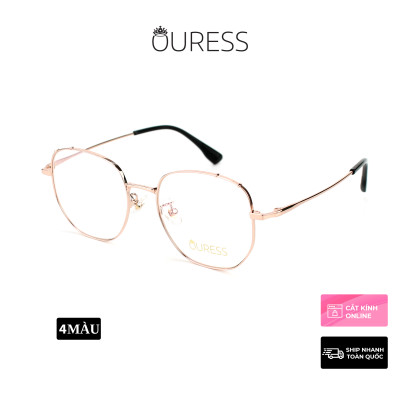 Gọng kính cận S17829 và 5201318 chất liệu titan thời trang mắt kính OURESS nam nữ siêu nhẹ siêu bền