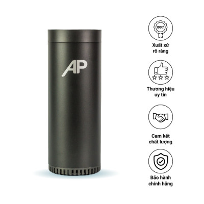 MÁY LỌC KHÔNG KHÍ ĐA NĂNG - Lọc Không Khí Cho Nhiều Không Gian Và Khử Mùi Hiệu Quả, Lõi Lọc HEPA Lọc Sạch Bụi Mịn PM2.5 (Màu đen) - Hàng Nhập Khẩu