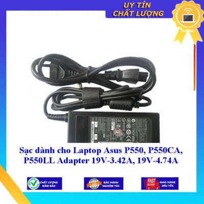 Sạc dùng cho Laptop Asus P550 P550CA P550LL Adapter 19V-3.42A 19V-4.74A - Hàng Nhập Khẩu New Seal