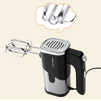 Máy Đánh Trứng Sokany SK-6621 Công Suất 800W, 5 Cấp Độ - Tặng 4 Que Đánh Trứng, Làm Bánh Inox 304 - HÀNG CHÍNH HÃNG - DELIYA