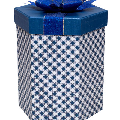 HỘP QUÀ LỤC GIÁC L012 - 16 X21 CM