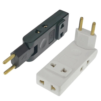 Ổ cắm điện nối dài 4 chổ cắm trong 1 chuẩn EU 2500W 180 độ tiện xài ở nhà hay du lịch  [ Miếng Lót chuột ]