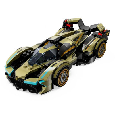 Đồ Chơi Lắp Ráp Siêu Xe Lamborghini Lambo V12 Vision GT - Lego Speed Champions 76923 (230 Mảnh Ghép)