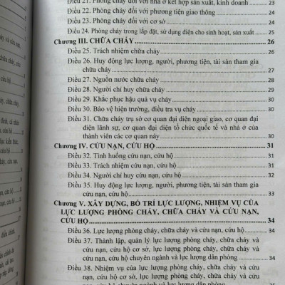 Sách Luật Phòng Cháy, Chữa Cháy Và Cứu Nạn Cứu Hộ - Quy Định Pháp Luật Về Công Tác Cứu Nạn, Cứu Hộ Của Lực Lượng Phòng Cháy Và Chữa Cháy (V2550T)