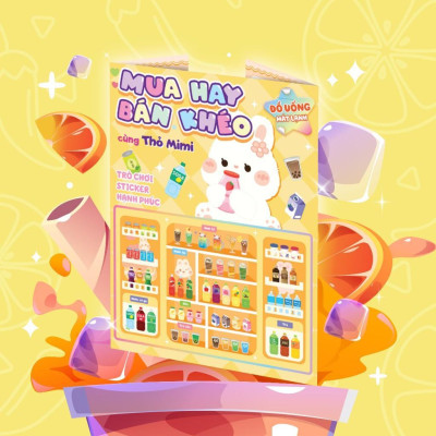 Sách - Mua Hay Bán Khéo - Trò Chơi Bóc Dán Cho Bé - Combo 5 Cuốn - Megabook