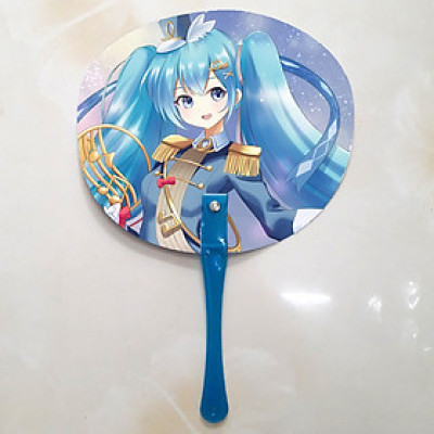 Qụat cầm tay in ảnh 2 mặt khác nhau Hatsune Miku