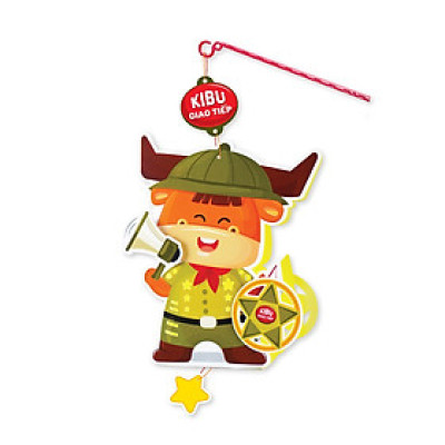 Lồng đèn trung thu Happy Kibu - Lồng đèn sáng tạo - Kibu thông minh giao tiếp