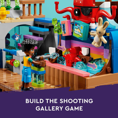 LEGO Friends 41737 Đồ chơi lắp ráp Công viên giải trí ven biển (1,348 chi tiết)