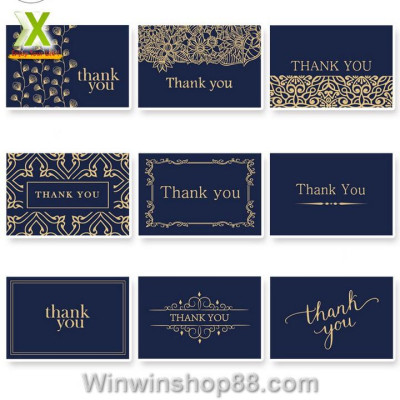 Bộ 9 Thiệp Thông Điệp Cảm Ơn THANK YOU - Winz.vn